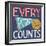 Every Point Counts-Heather Rosas-Framed Art Print