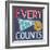 Every Point Counts-Heather Rosas-Framed Art Print