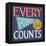 Every Point Counts-Heather Rosas-Framed Stretched Canvas