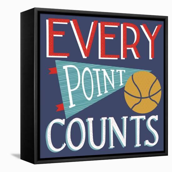 Every Point Counts-Heather Rosas-Framed Stretched Canvas
