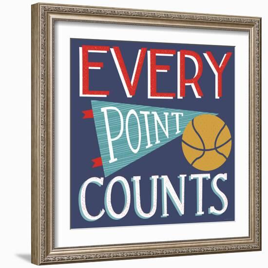 Every Point Counts-Heather Rosas-Framed Premium Giclee Print