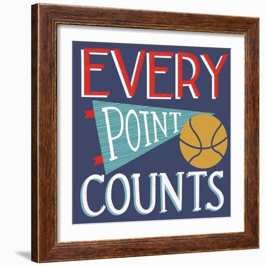 Every Point Counts-Heather Rosas-Framed Premium Giclee Print