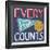 Every Point Counts-Heather Rosas-Framed Art Print