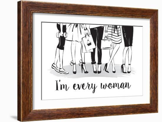 Every Woman-Martina Pavlova-Framed Art Print