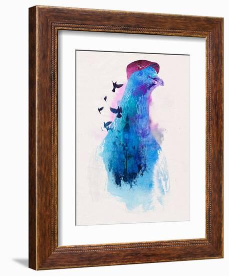 Everybody Flies to London-Robert Farkas-Framed Art Print