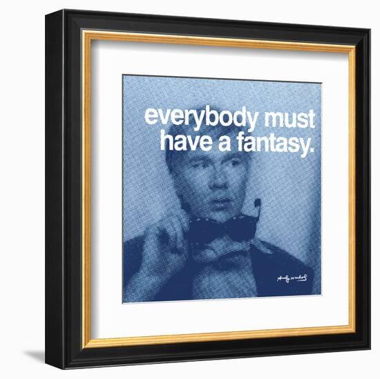 Everybody must have a fantasy-null-Framed Art Print