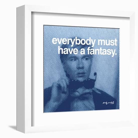 Everybody must have a fantasy-null-Framed Art Print