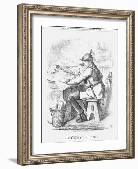 Everybody's Friend!, 1878-Joseph Swain-Framed Giclee Print