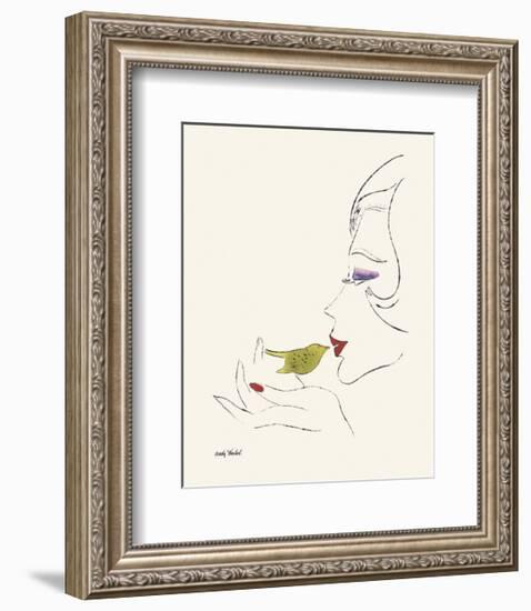 Everybody's Not a Beauty (Bird)-Andy Warhol-Framed Giclee Print