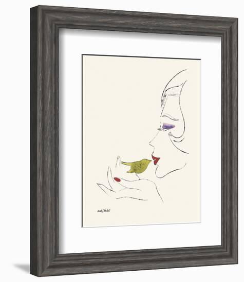 Everybody's Not a Beauty (Bird)-Andy Warhol-Framed Giclee Print