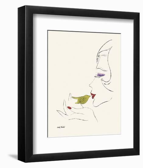 Everybody's Not a Beauty (Bird)-Andy Warhol-Framed Giclee Print