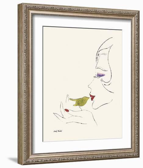 Everybody's Not a Beauty (Bird)-Andy Warhol-Framed Giclee Print