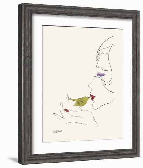 Everybody's Not a Beauty (Bird)-Andy Warhol-Framed Giclee Print