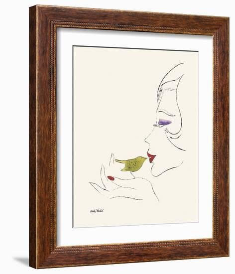 Everybody's Not a Beauty (Bird)-Andy Warhol-Framed Giclee Print