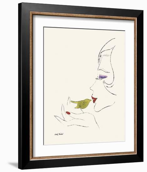 Everybody's Not a Beauty (Bird)-Andy Warhol-Framed Giclee Print