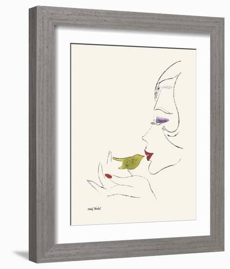 Everybody's Not a Beauty (Bird)-Andy Warhol-Framed Giclee Print