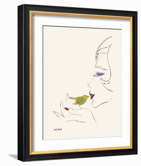 Everybody's Not a Beauty (Bird)-Andy Warhol-Framed Giclee Print