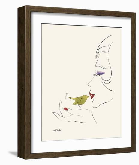 Everybody's Not a Beauty (Bird)-Andy Warhol-Framed Giclee Print