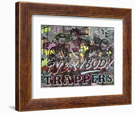 Everybody Trappers-Dan Monteavaro-Framed Giclee Print