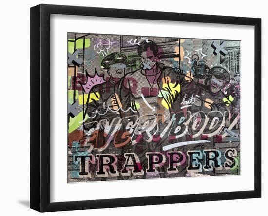 Everybody Trappers-Dan Monteavaro-Framed Giclee Print