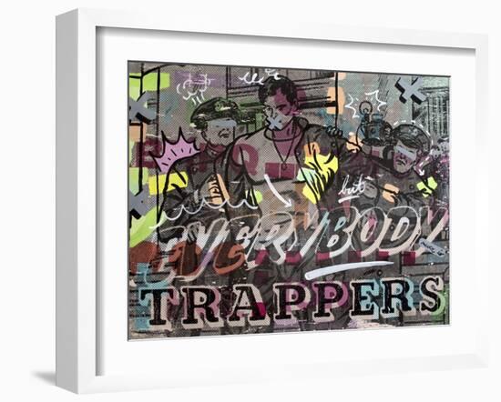 Everybody Trappers-Dan Monteavaro-Framed Giclee Print