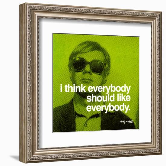 Everybody-null-Framed Art Print