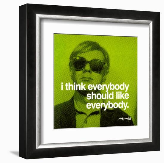 Everybody-null-Framed Art Print