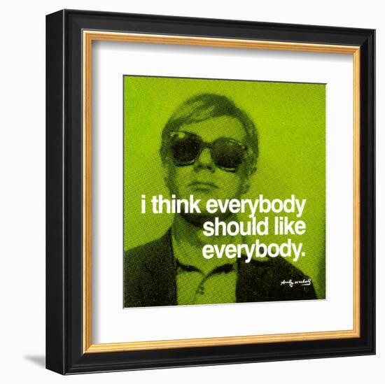 Everybody--Framed Art Print