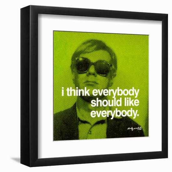 Everybody--Framed Art Print