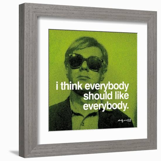 Everybody-null-Framed Art Print