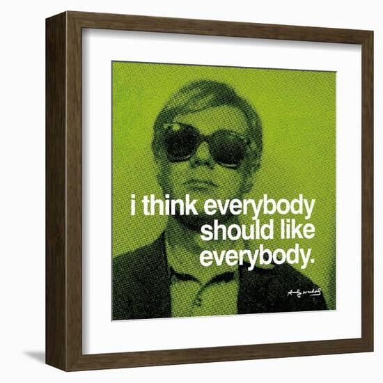 Everybody--Framed Art Print