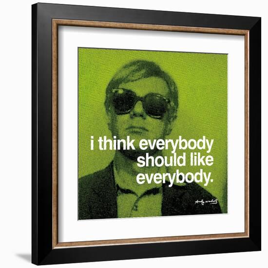 Everybody-null-Framed Art Print