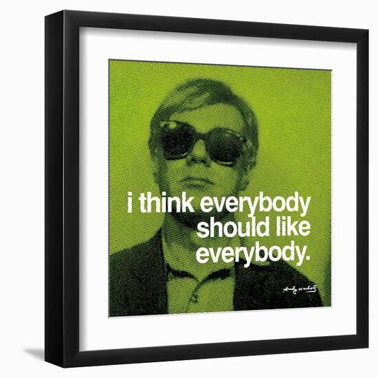 Everybody--Framed Art Print