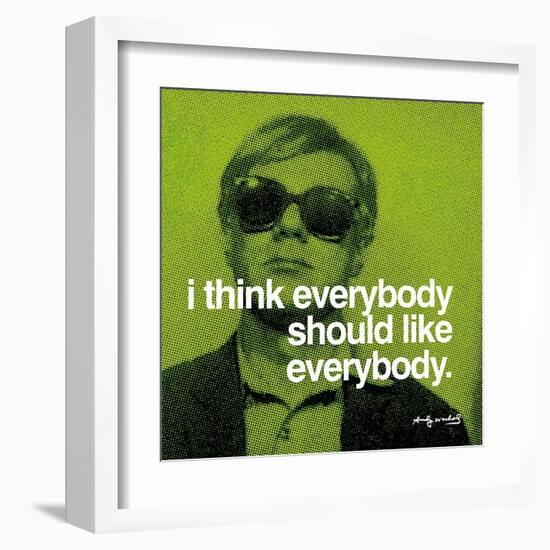 Everybody--Framed Art Print