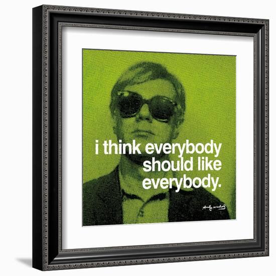 Everybody-null-Framed Art Print