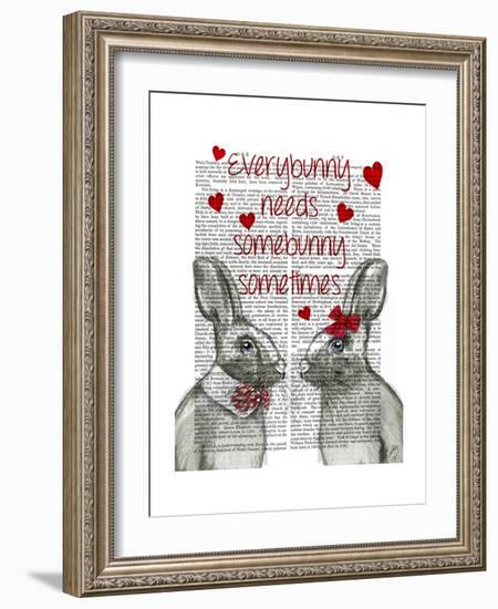 Everybunny-Fab Funky-Framed Premium Giclee Print