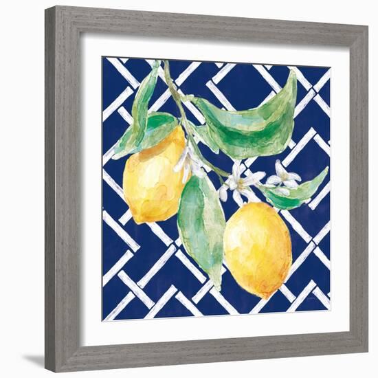 Everyday Chinoiserie Lemons I-Mary Urban-Framed Art Print