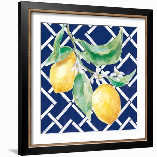 Everyday Chinoiserie Lemons I-Mary Urban-Framed Art Print