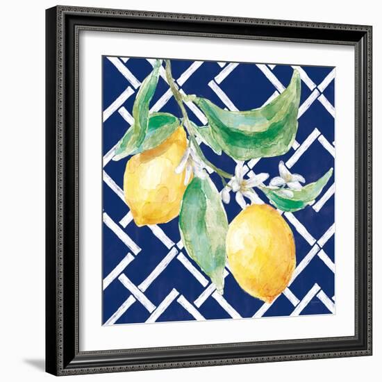 Everyday Chinoiserie Lemons I-Mary Urban-Framed Art Print