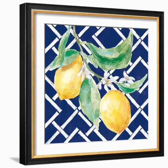 Everyday Chinoiserie Lemons I-Mary Urban-Framed Art Print