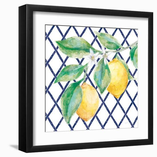 Everyday Chinoiserie Lemons II-Mary Urban-Framed Art Print