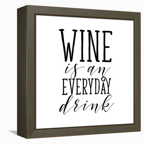 Everyday Drink-Sd Graphics Studio-Framed Stretched Canvas