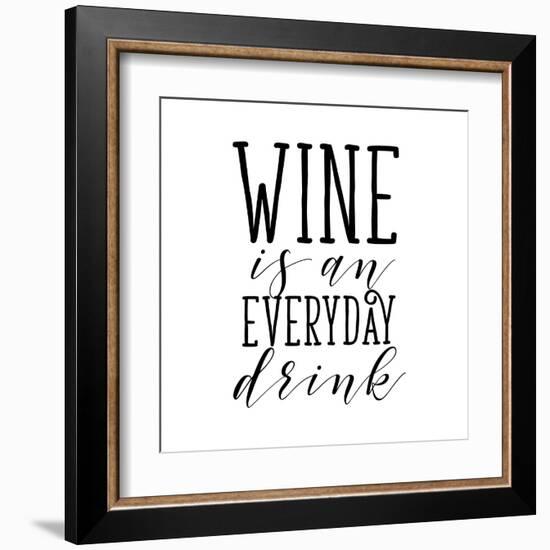 Everyday Drink-Sd Graphics Studio-Framed Art Print