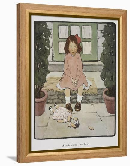 Everyday Fairy Book-Jessie Willcox-Smith-Framed Premier Image Canvas