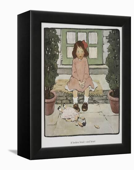 Everyday Fairy Book-Jessie Willcox-Smith-Framed Premier Image Canvas