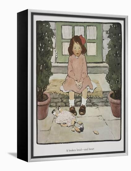 Everyday Fairy Book-Jessie Willcox-Smith-Framed Premier Image Canvas