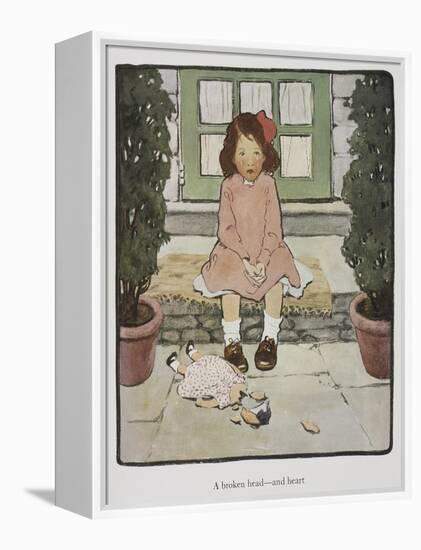 Everyday Fairy Book-Jessie Willcox-Smith-Framed Premier Image Canvas