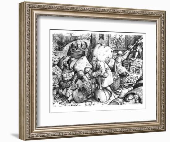 Everyman-Pieter Bruegel the Elder-Framed Giclee Print