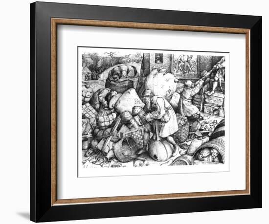 Everyman-Pieter Bruegel the Elder-Framed Giclee Print