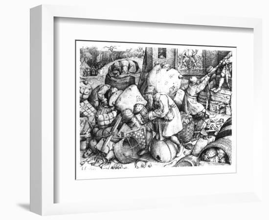 Everyman-Pieter Bruegel the Elder-Framed Giclee Print